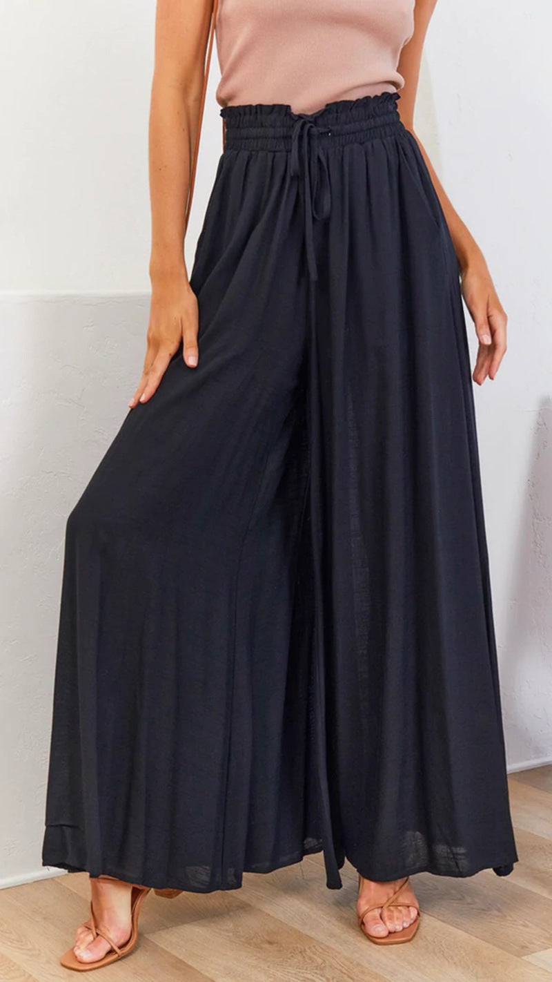# Women's Loose-fitting Fashion Wide-Leg Casual Trousers