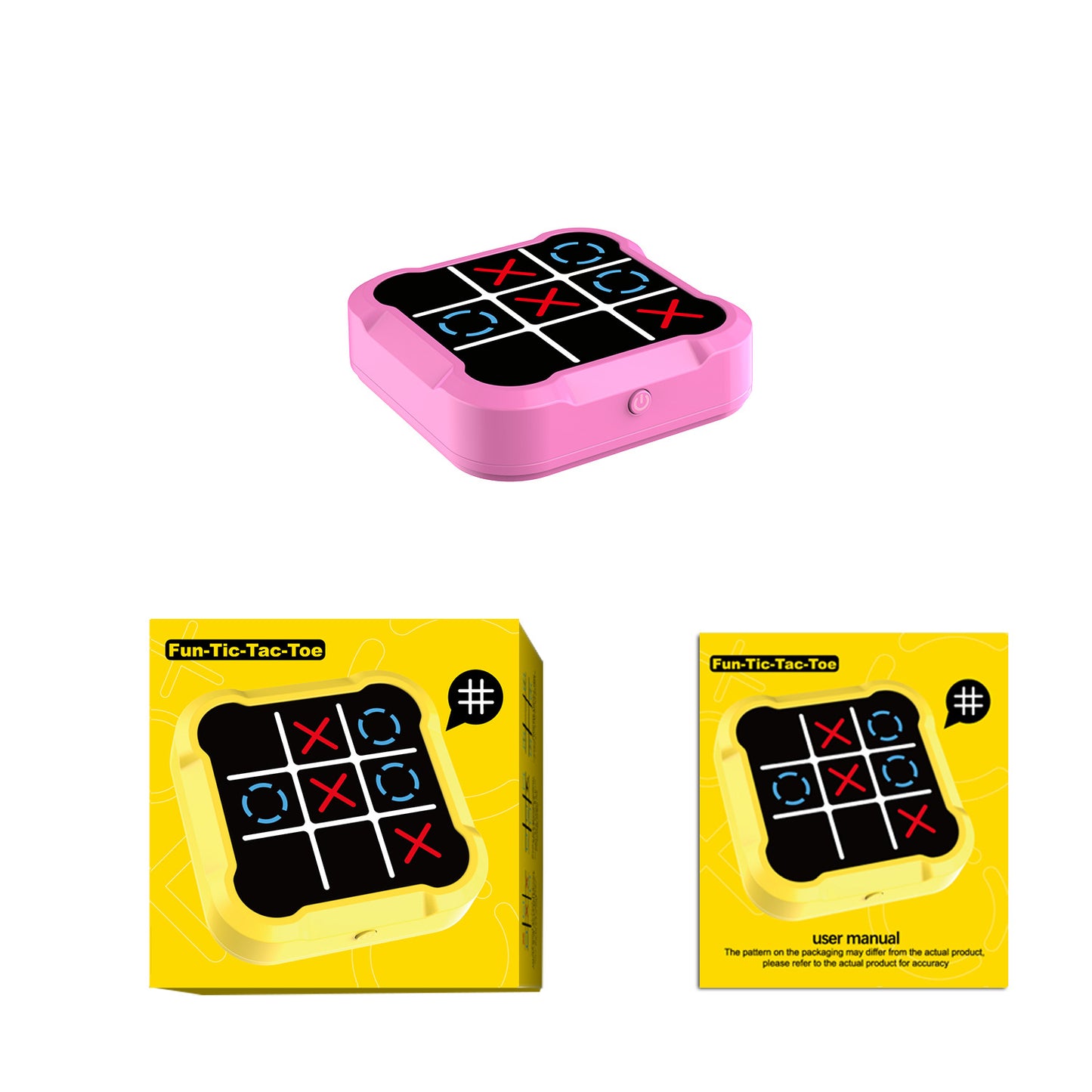**Tic-Tac-Toe Electronic Game Machine (4-in-1 Educational Toy)**