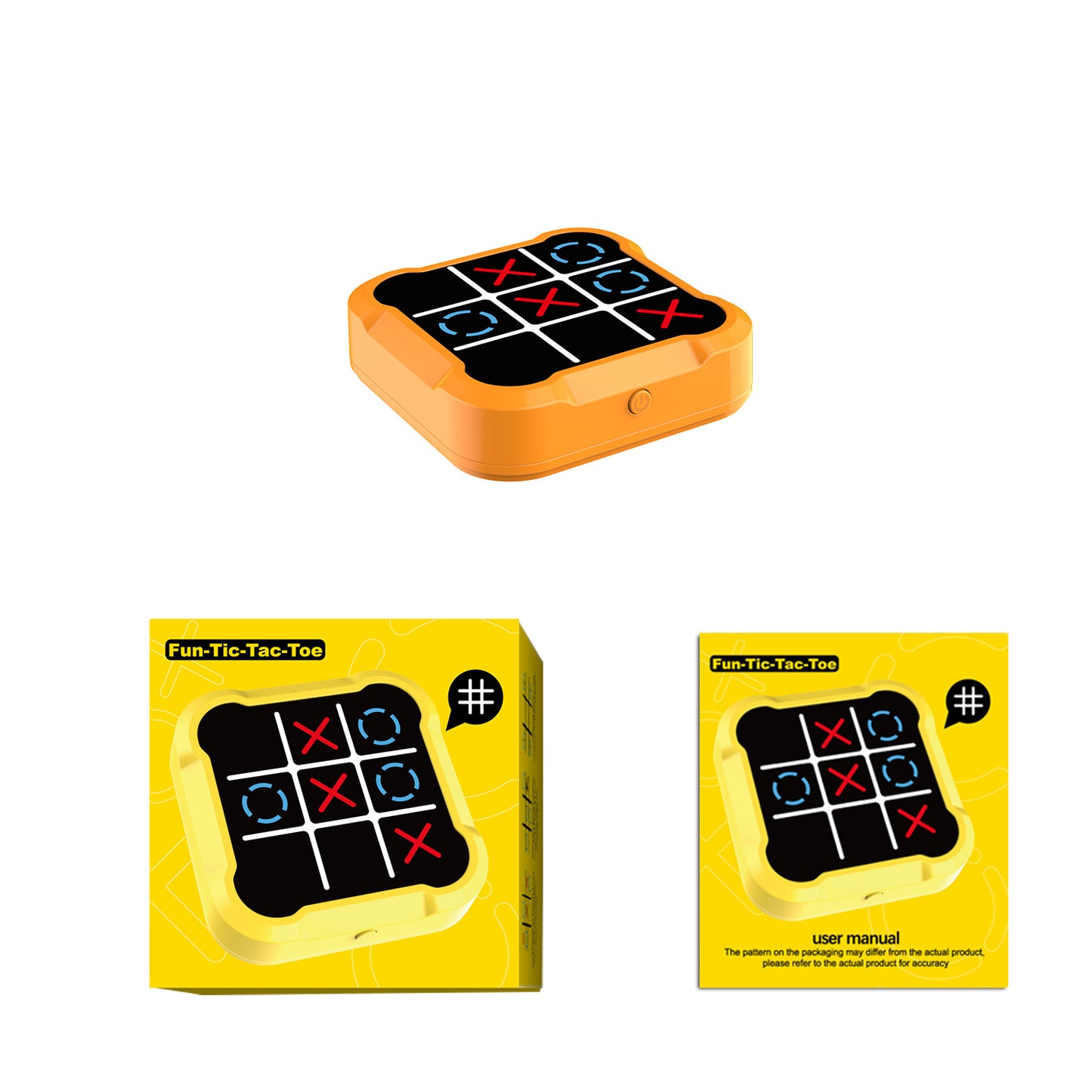 **Tic-Tac-Toe Electronic Game Machine (4-in-1 Educational Toy)**