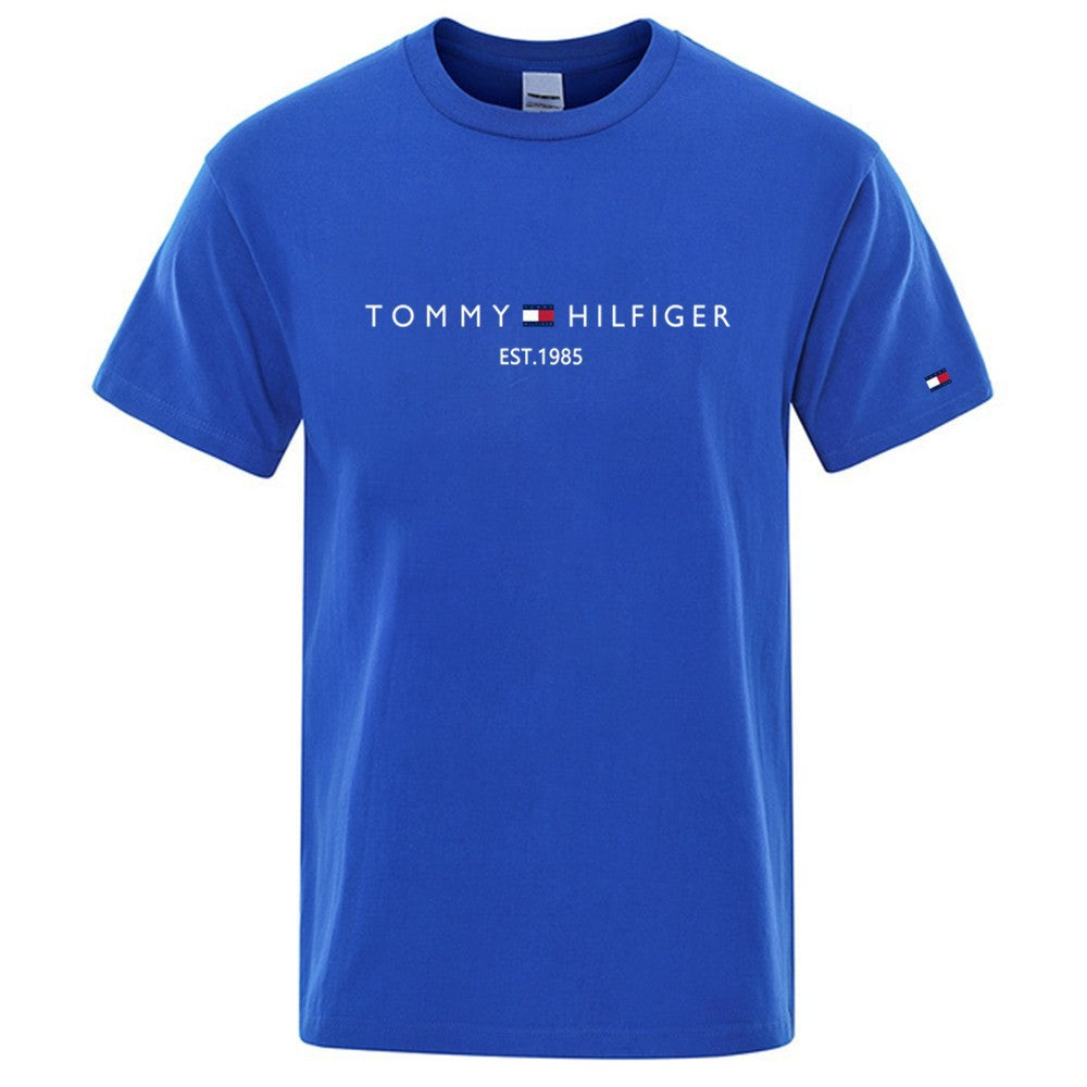 # Stylish Casual Crew Neck Short-Sleeve Men's T-Shirt