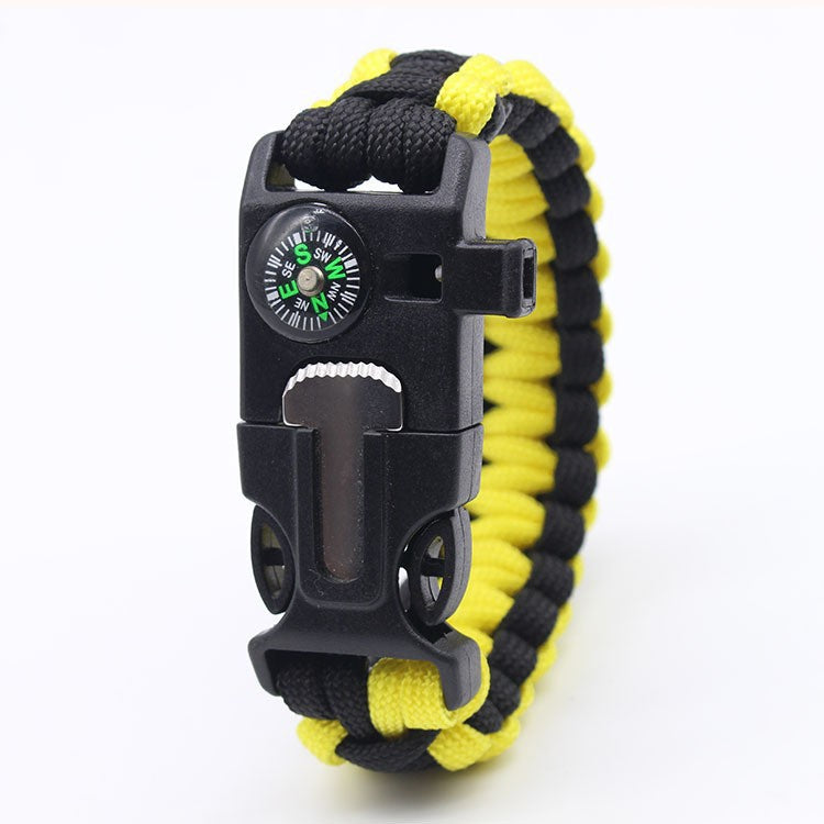 # 5-in-1 Multifunctional Outdoor Survival Paracord Bracelet