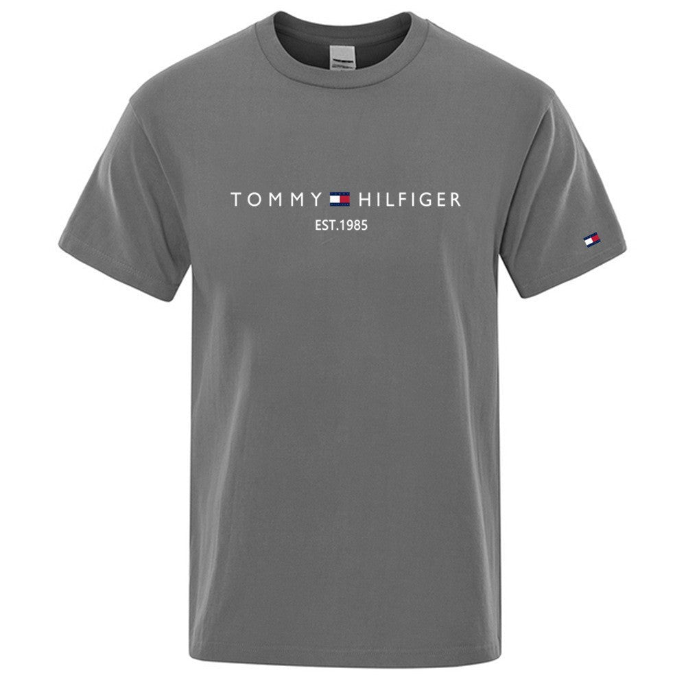 # Stylish Casual Crew Neck Short-Sleeve Men's T-Shirt