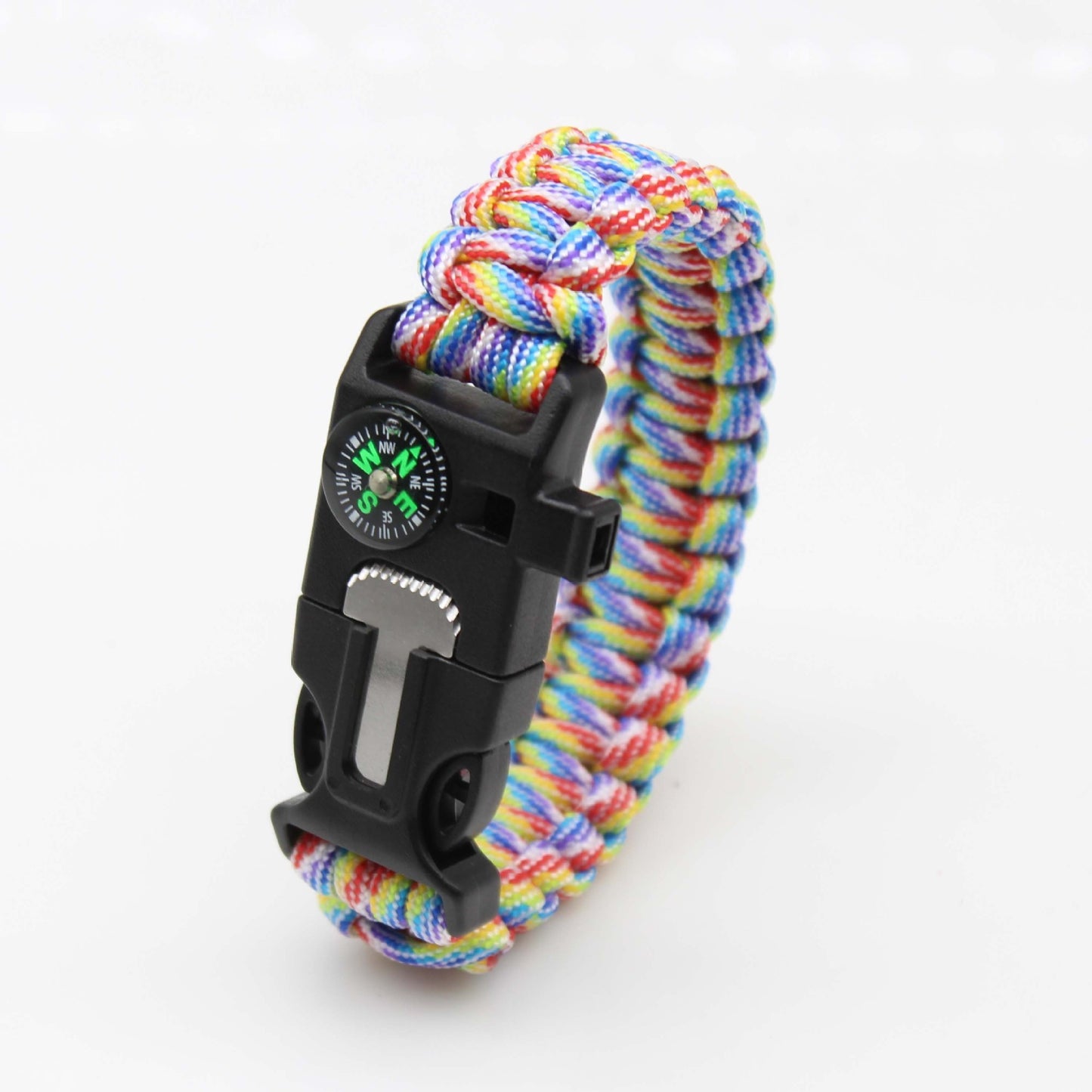 # 5-in-1 Multifunctional Outdoor Survival Paracord Bracelet
