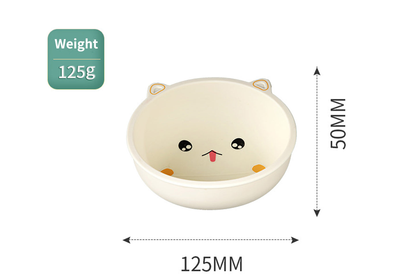 Cartoon Silicone Baby Plate Set | 3-Piece Set