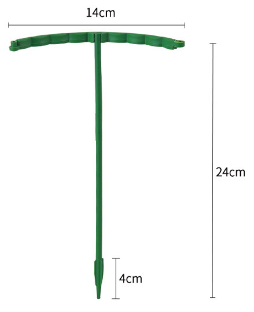 Semi-circular Interlocking Plant Support Stand
