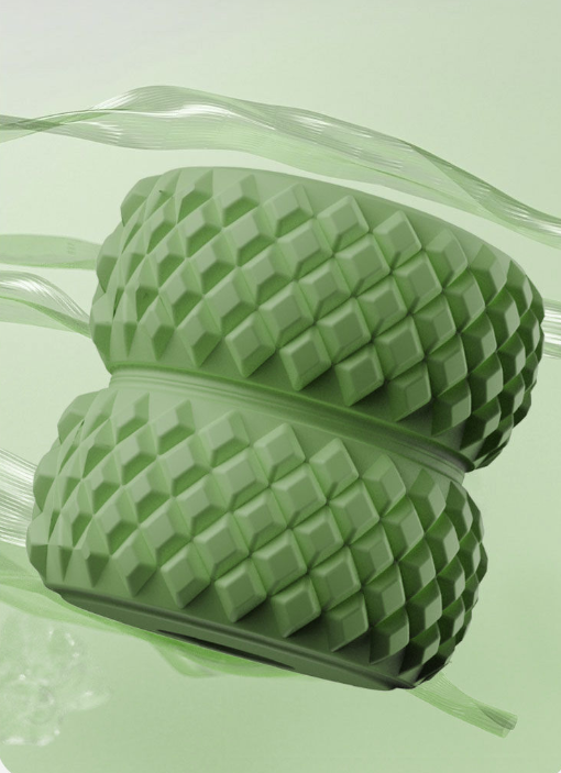 # 26-Roll Adjustable Circular Leg Massager