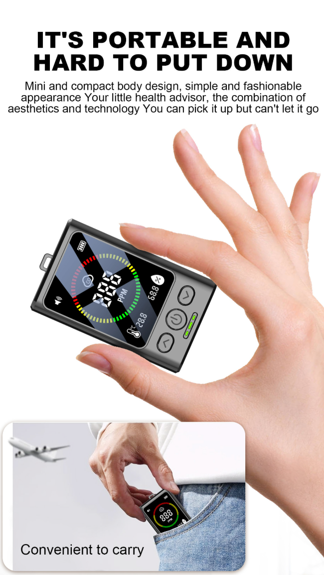 **Carbon Monoxide Detector | Toxic Gas Alarm | Air Quality Monitor**