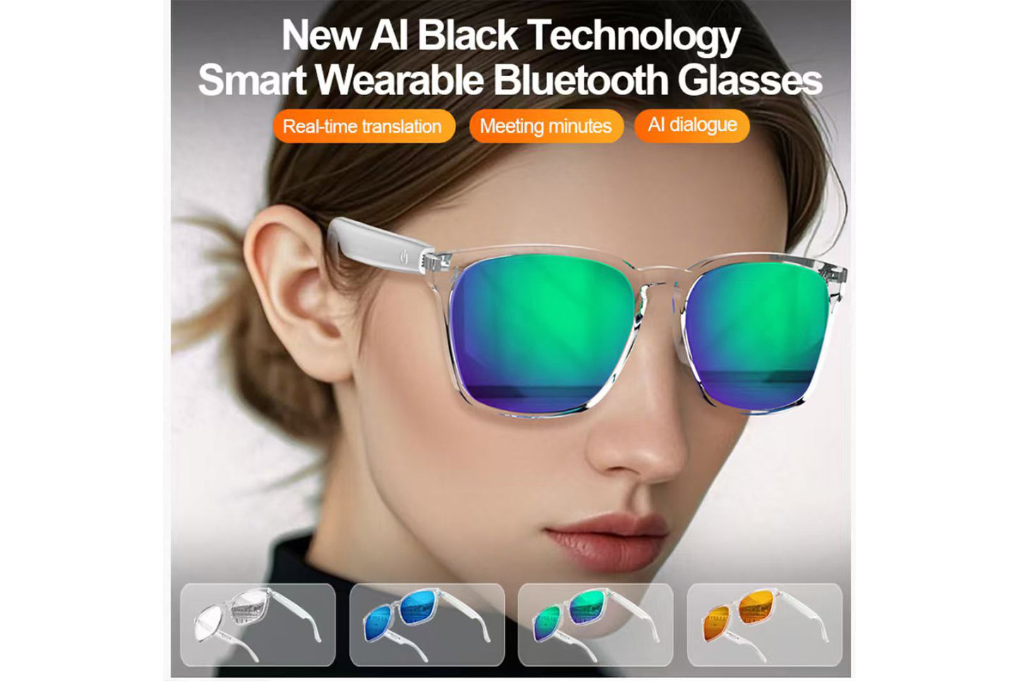 AI Translation Smart Glasses