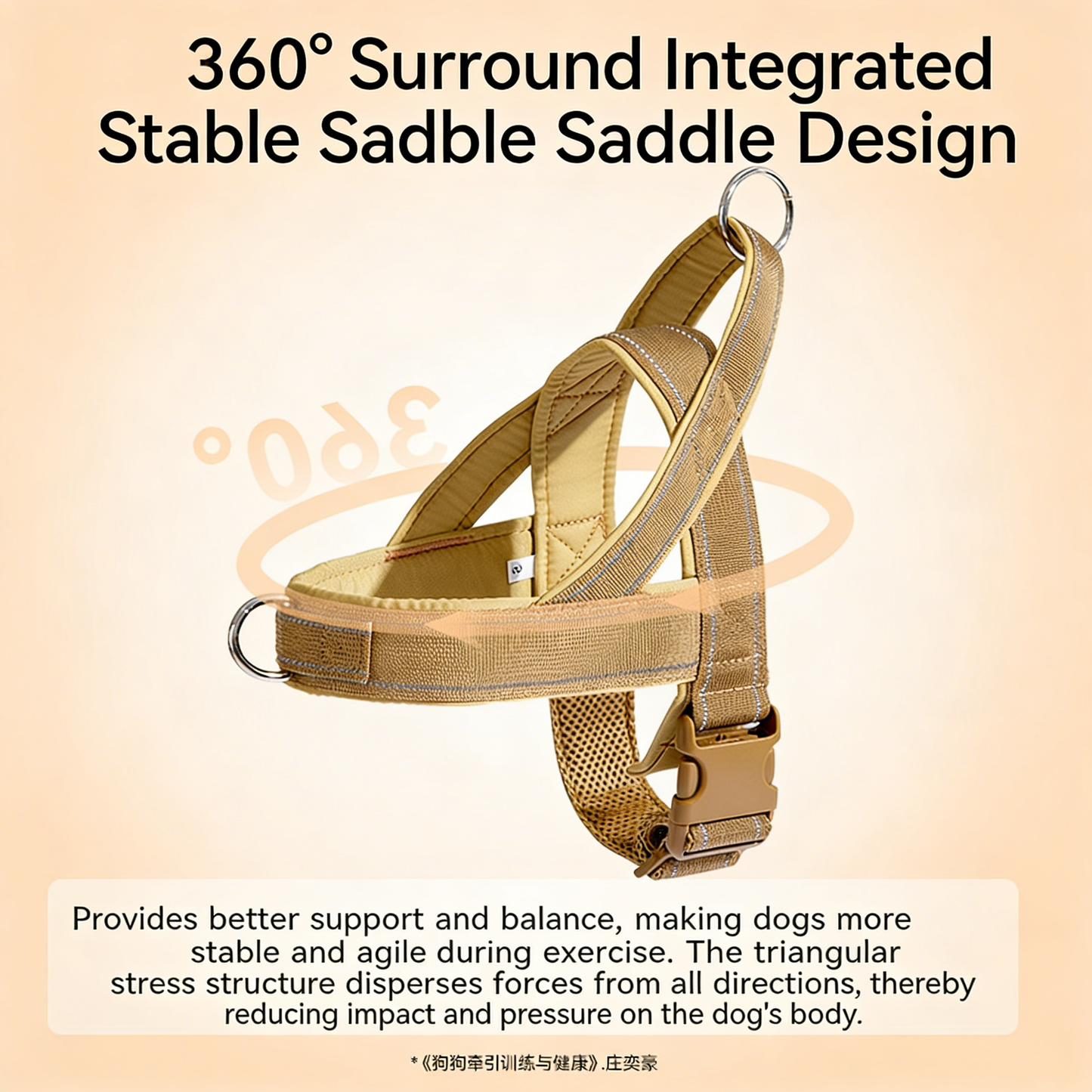 **Upgraded Tactical Dog Harness (Explosion-Proof Dog Collar)**