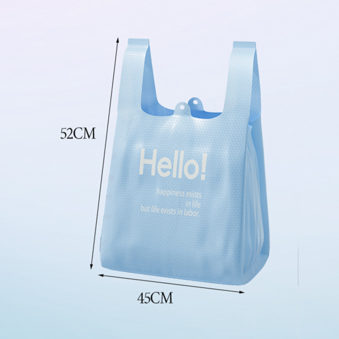 Thickened Hand-held Trash Bags (100-Pack)