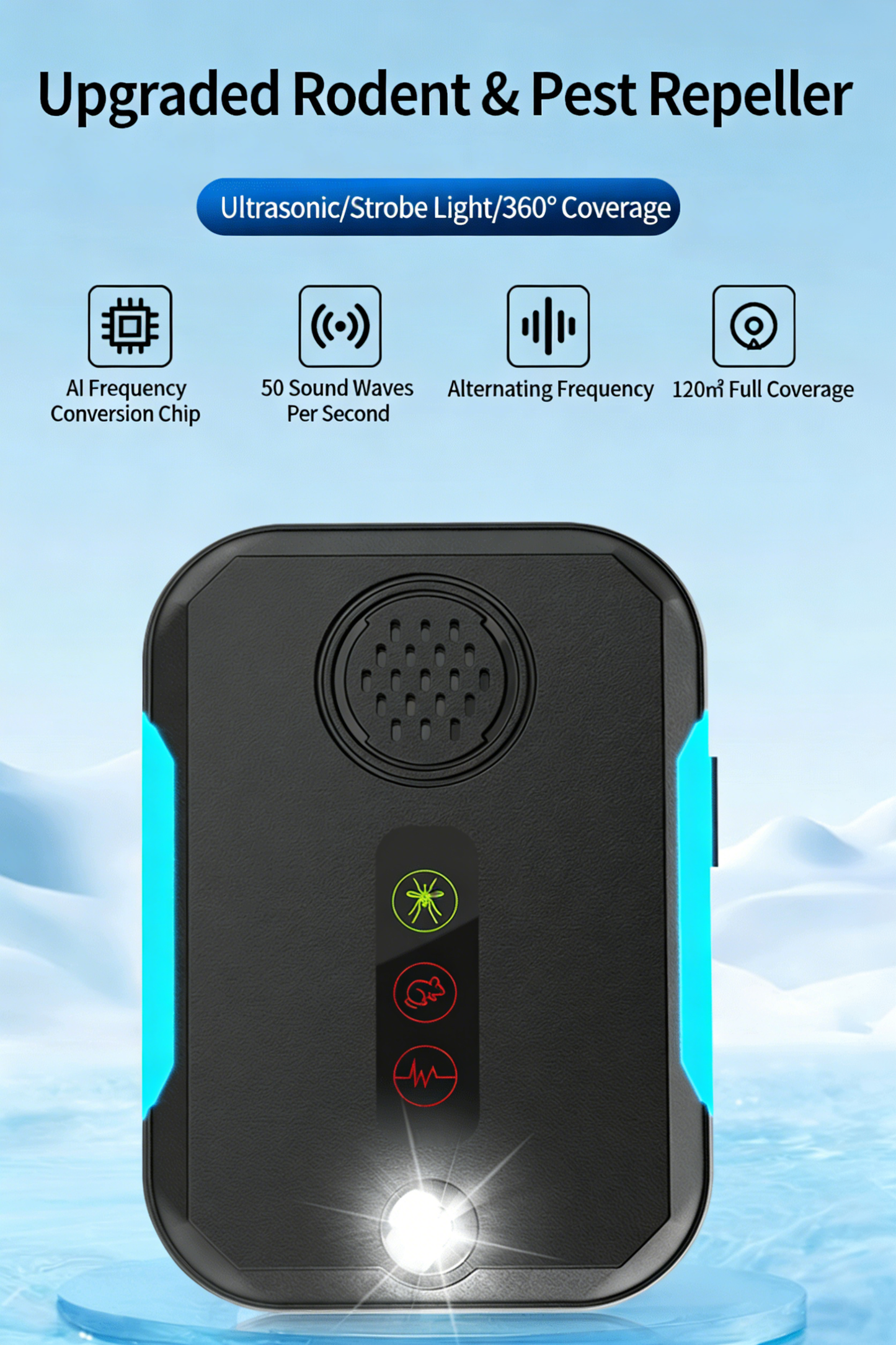 Ultrasonic Rodent Repeller