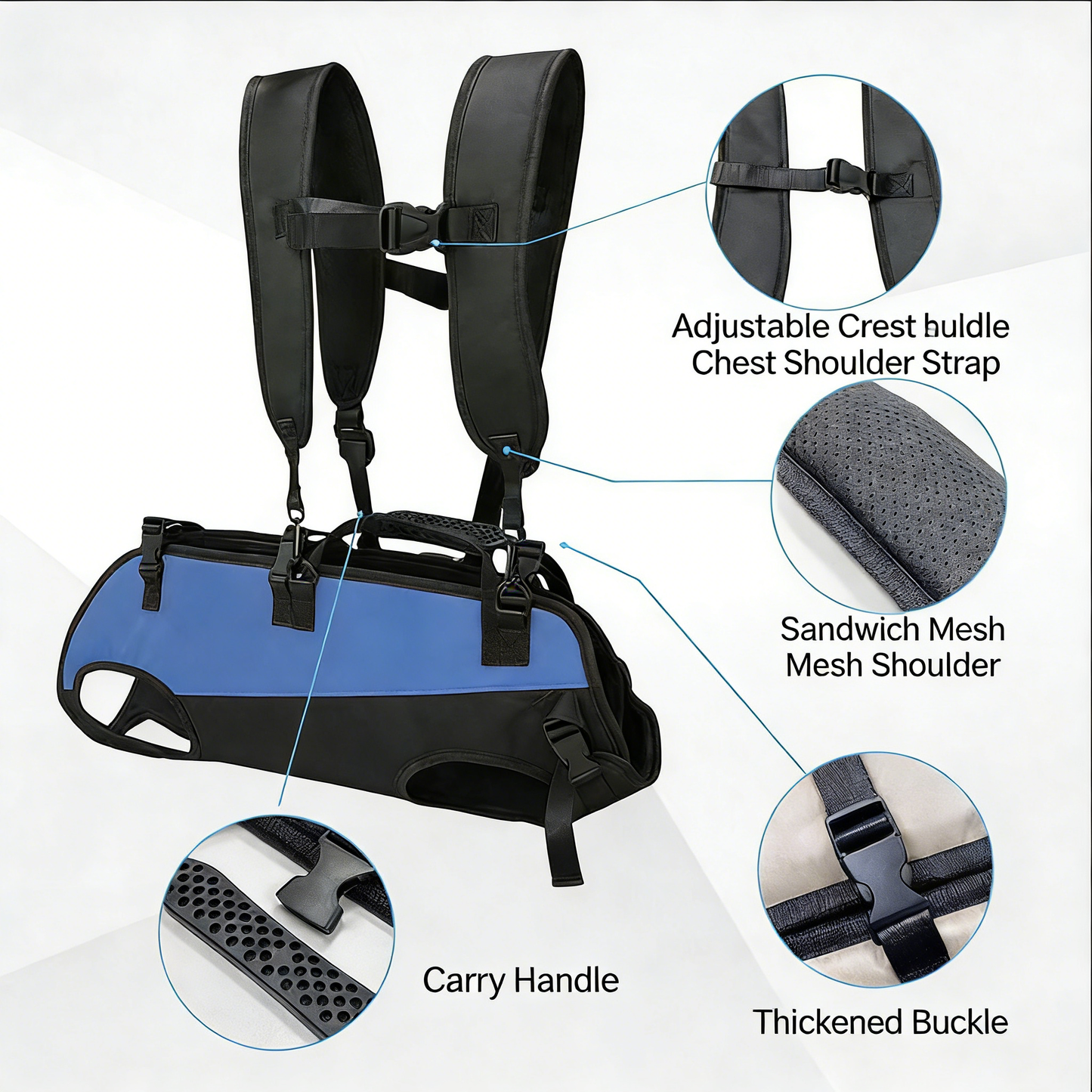 Pet outdoor backpack