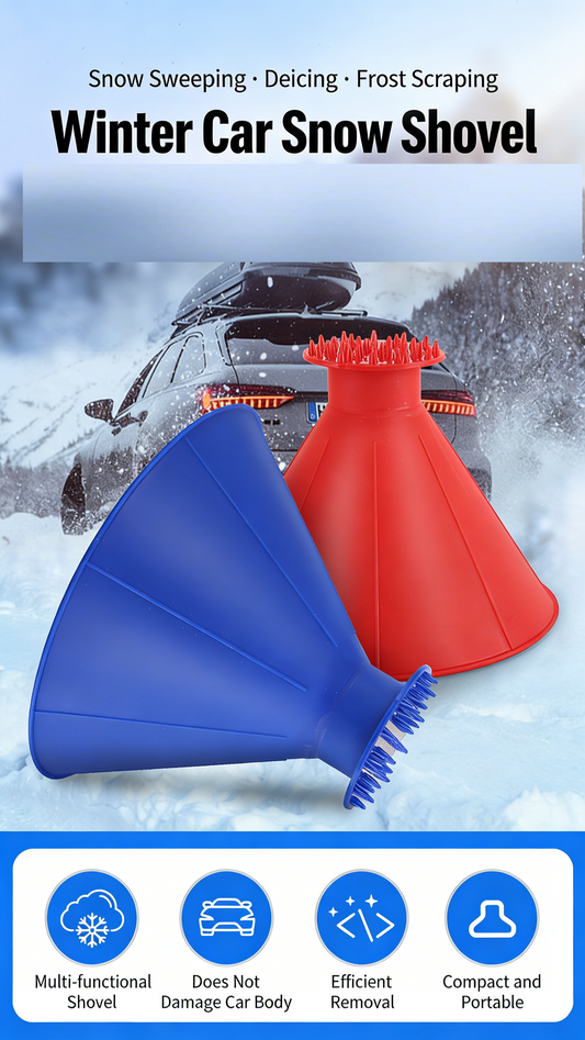 **Multi-functional Car Snow Shovel (Conical Snow Shovel)**